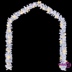 vidaXL Ghirlanda Natalizia con Luci a LED 5 m Bianca