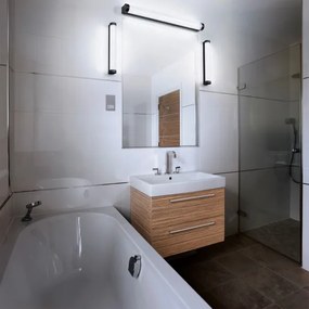 Osram - Illuminazione LED per specchio da bagno ORBIS TUBE LED/12W/230V 60 cm IP44 nero