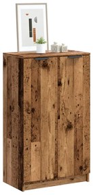 Scarpiera Legno Antico 59x35x100,5 Cm İn Truciolato /