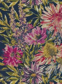Harlequin Carta da parati Floreale - Heather/ Navy