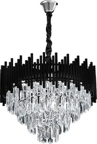 Lampada Cristal G063-CP 50cm BLACK