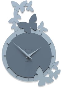 CalleaDesign Orologio farfalle danzanti color carta da zucchero