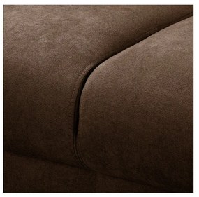 Divano marrone scuro 193 cm Beata - Ropez