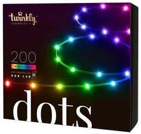 Twinkly TWD200STP-BEU - Striscia LED RGB dimmerabile per esterni 200xLED 10m IP44 WiFi