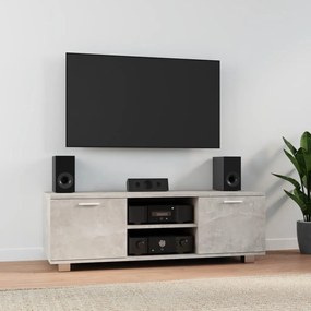 Mobile Per Tv Grigio Cemento 120x40,5x35 Cm Legno Multistrato /