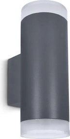 Brilagi - LED RGBW Applique da esterno MATERA 2xGU10/6W/230V antracite IP54