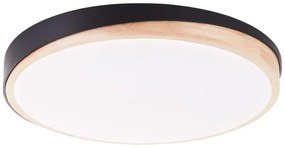 Brilliant - Plafoniera LED dimmerabile BAARLO LED/36W/230V diametro 50 cm nero + +TC