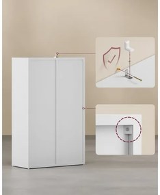 Libreria DOVARO bianca