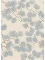Sandberg Carta da parati panoramica Pine Mural - Misty Blue