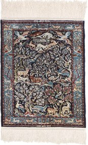Hereke Tappeto 50 x 60 (Tacchino) Annodato A Mano