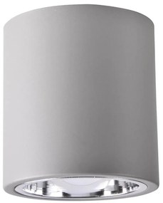 Faretto JUPITER 1xE27/20W/230V diametro 13 cm grigio