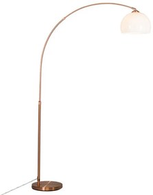 Lampada ad arco intelligente rame incl. A60 Wifi - Arc Basic