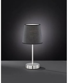 Wofi 8324.01.10.0000 - Lampada da tavolo CESENA 1xE14/42W/230V nero