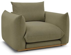 Poltrona in verde chiaro Ernest – Bobochic Paris