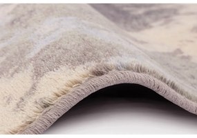 Tappeto in lana grigio 133x180 cm Daub - Agnella