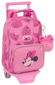 Trolley per la Scuola Minnie Mouse Loving Rosa 20 x 28 x 8 cm