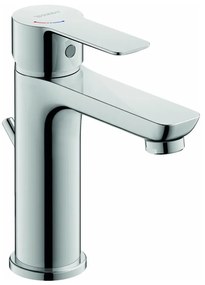 Duravit DC1023001010 - Miscelatore per lavabo + piletta di scarico D-CODE cromo lucido