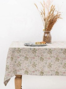 Tovaglia in lino fatta a mano Botany on Light