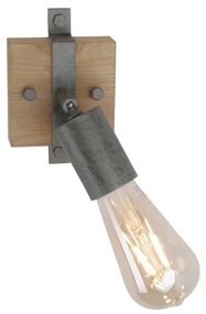 Leuchten Direkt 13471-79 - Luce Spot da parete SLAT 1xE27/40W/230V