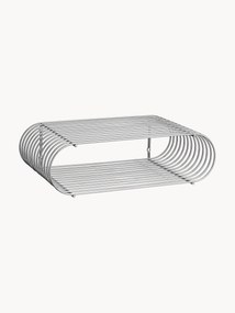 Mensola da parete in metallo Curva, lung. 40 cm