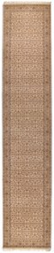 Bidjar Tappeto 410x80 Beige (Indian) Annodato A Mano
