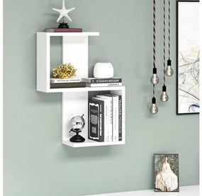 Mensola da parete OCTA 60x45 cm bianca