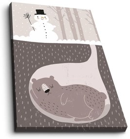 Quadro per bambini 45x70 cm Winter - Wallity