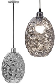 Lampada Pensile Di Vetro Di Cromo APP564-1CP