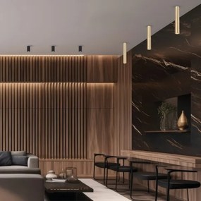 Faretto GENESIS 1xGU10/8W/230V 40 cm oro