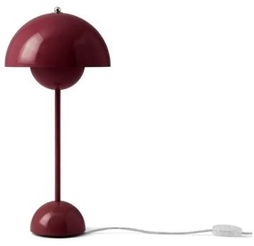 &Tradition - Flowerpot VP3 Lampada da Tavolo Dark Plum &Tradition