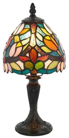 Endon 64331 - Lampada da tavolo Tiffany SYLVETTE 1xE14/40W/230V diam. 15 cm