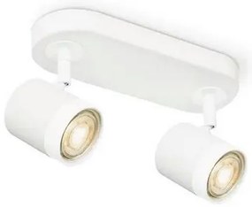 Faretto LED dimmerabile MANU 2xGU10/5,8W/230V bianco