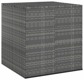 Contenitore Da Giardino İn Rattan Pe 100x97,5x104 Cm Grigio /