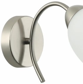 Applique DONNA 1xE27/60W/230V nichel