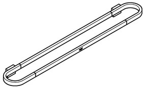 GROHE 41056000 - Porta asciugamani SELECTION 600 mm cromo lucido