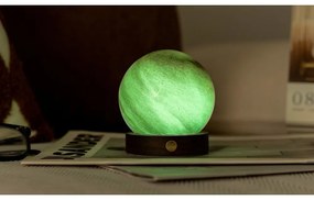 Decorazione luminosa marrone scuro con ricarica USB ø 8 cm Sand Storm – Gingko