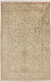 Ghom Tappeto 200 x 130 (Iran) Annodato A Mano