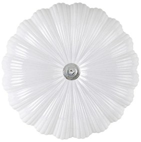 Plafoniera LED neoclassico Persia, bianco Ø 49 cm, luce con 3 temperature di colore dimmerabile NOVECENTO