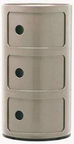 Contenitore di design con 3 cassetti Componibili, alt. 59 cm