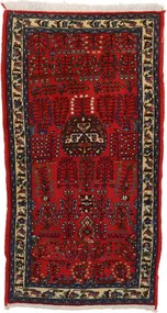 Sarouk Tappeto persiano 70 x 130 Verde (Iran) Annodato A Mano