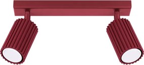 Brilagi - Faretto CRESTO 2xGU10/10W/230V bordeaux