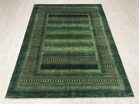 Loribaft Tappeto persiano 220 x 290 Verde (Iran) Annodato A Mano
