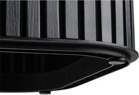 Cesta per il bucato nera in bambù 3x30 l Tota Trio Luxe – Joseph Joseph