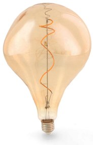 Lampadina Led Vintage a Filamento E27 A165 Alien 4W decorativa Bianco caldo 2300K M LEDME