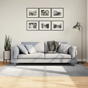 Tappeto Iza A Pelo Corto Aspetto Scandinavo Grigio 140x200 Cm /