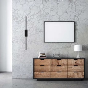 Lampada da parete LED AISHA 12W/230V 4000K nera