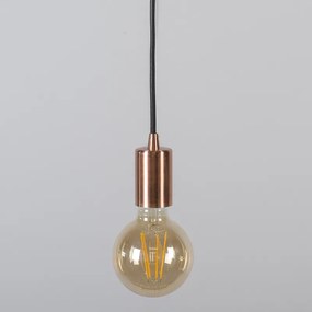 Lampada a sospensione industriale rame - Facil