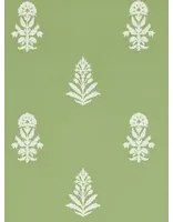 Sanderson Carta da parati Dabu - Botany Green