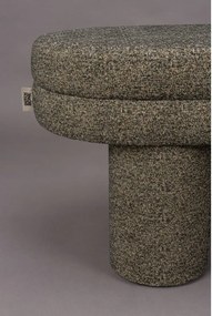 Panchina marrone con rivestimento in bouclé Fern – Dutchbone