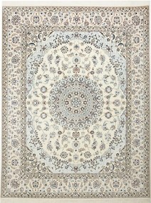 Nain Tappeto persiano 160 x 210 Beige (Iran) Annodato A Mano